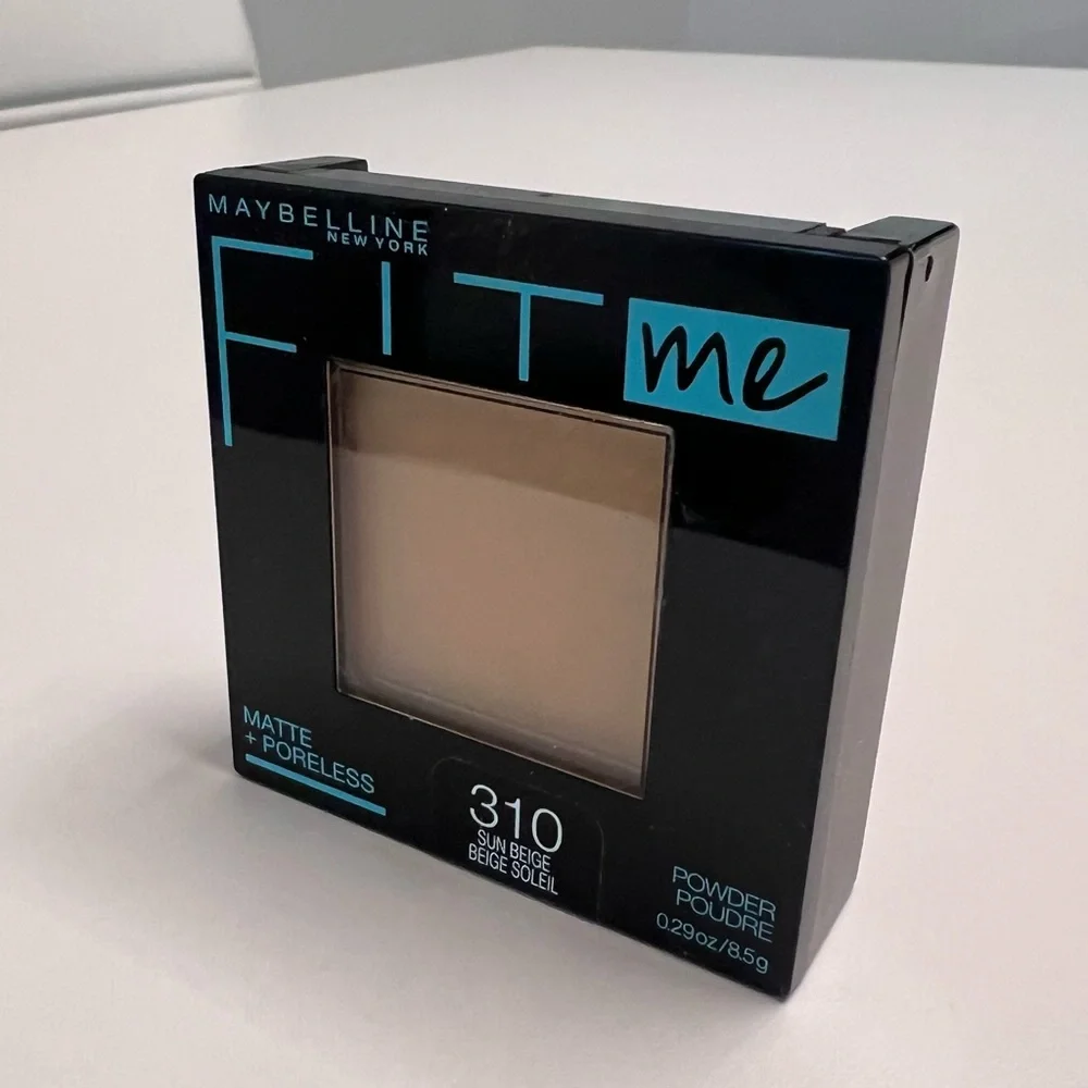 NEW SEALED MAYBELLINE NEW YORK FIT ME MATTE + PORELESS POWDER 310 SUN BEIGE
